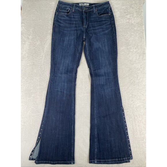 Idyllwind Denim - Idyllwind Miranda Lambert Jeans Elliston Studded Slit Boot Women's 10x34 Dark
